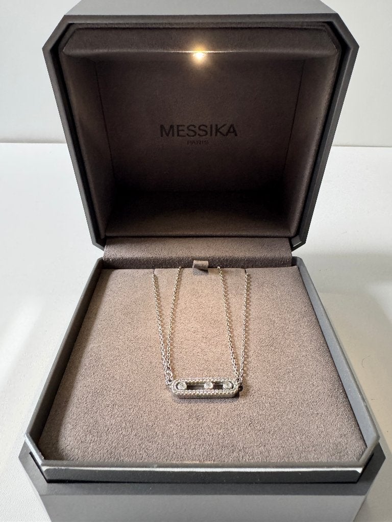 MESSIKA COLLIER, Nieuw, Ophalen of Verzenden, Zilver, Overige materialen