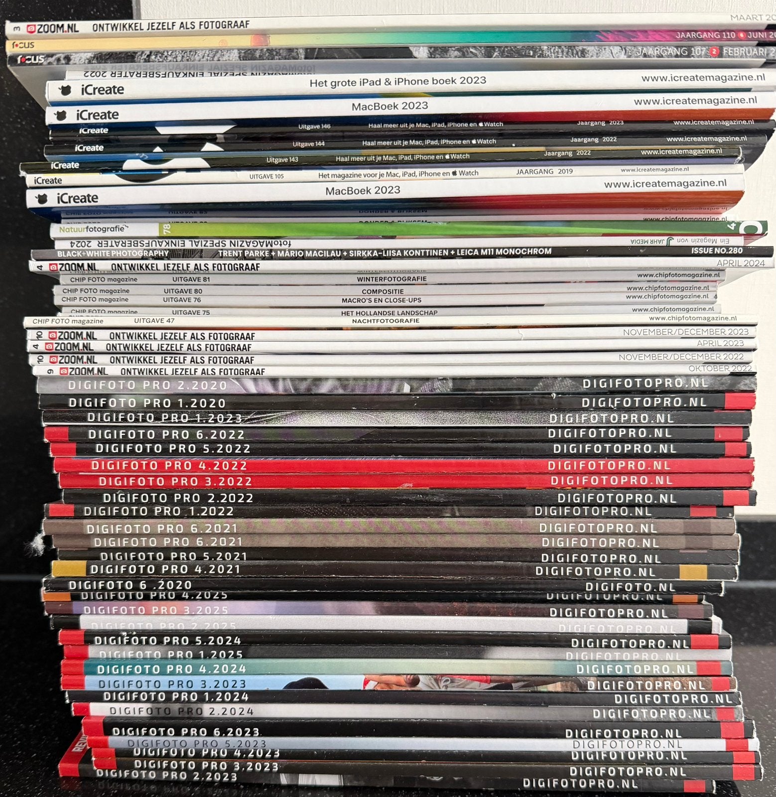 55+ Fotobladen, Ophalen, Zo goed als nieuw, Overige typen