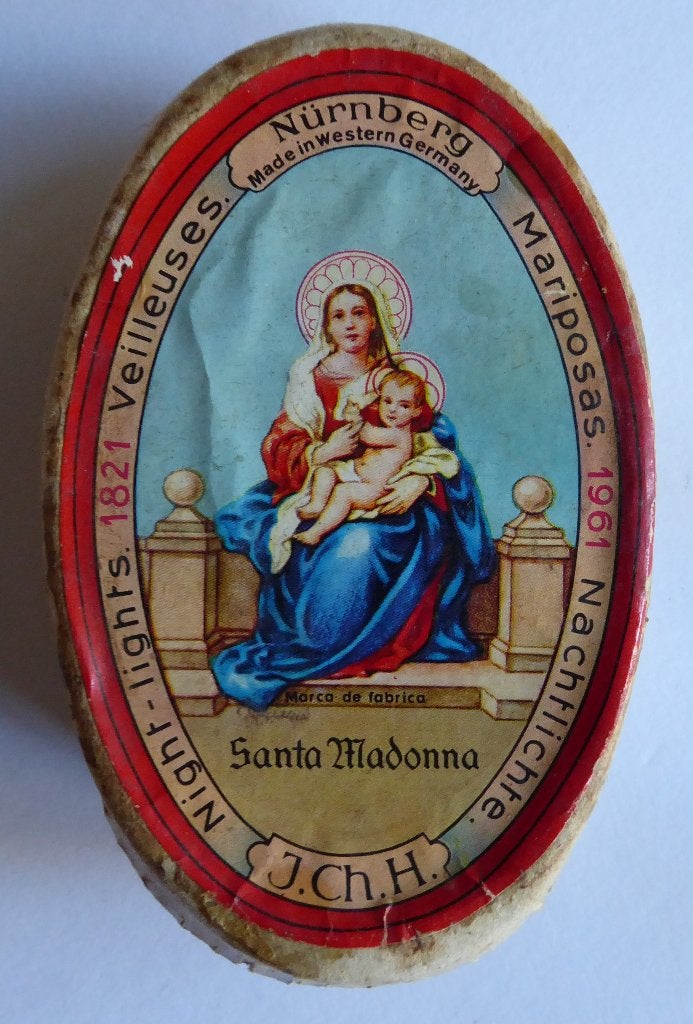 doosje Santa Madonna J.CH.H. night lights, Ophalen of Verzenden, Gebruikt