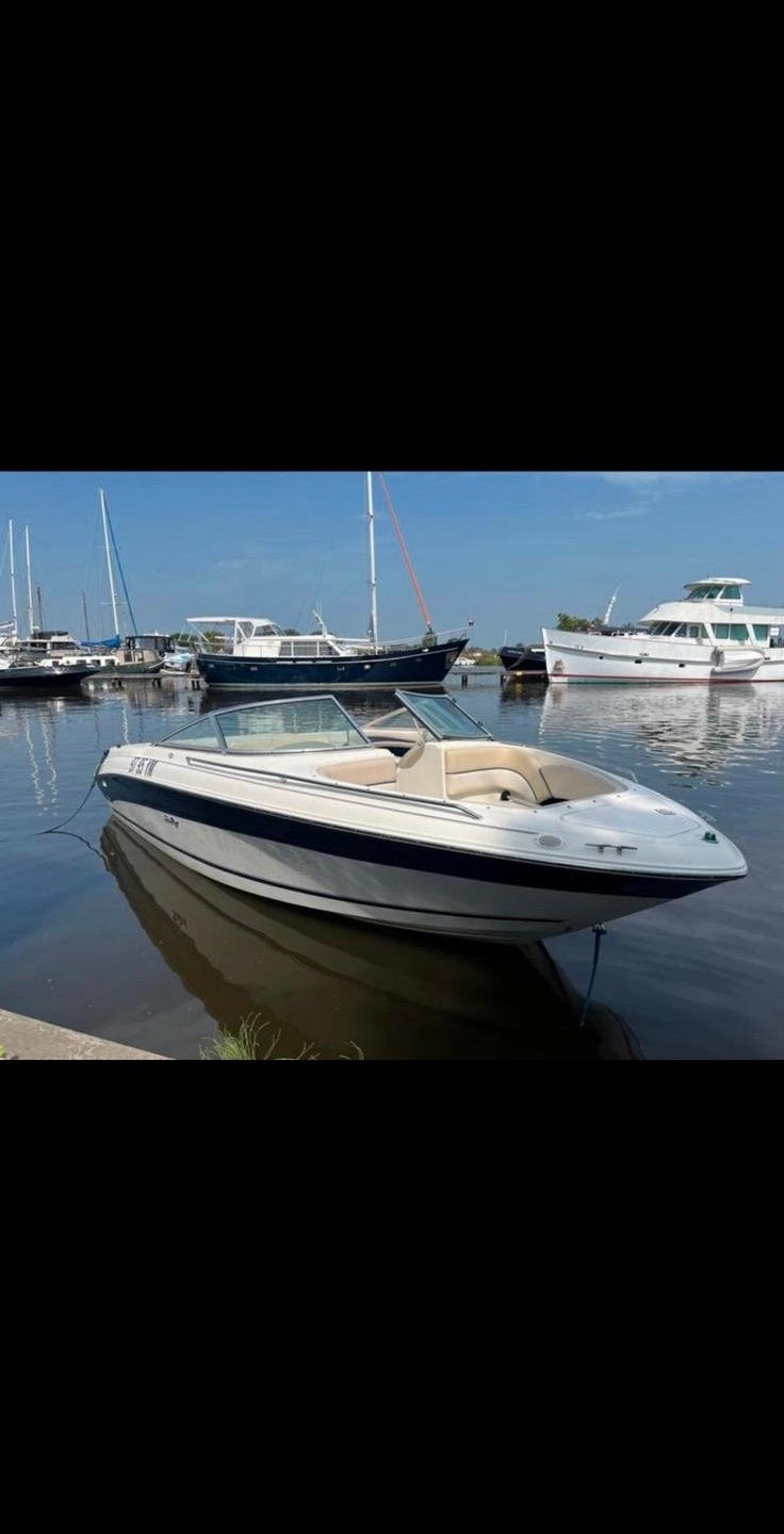 Sea Ray 210 Signature Speedboot met Trailer, Watersport en Boten, Benzine, Gebruikt, Binnenboordmotor, Biminitop