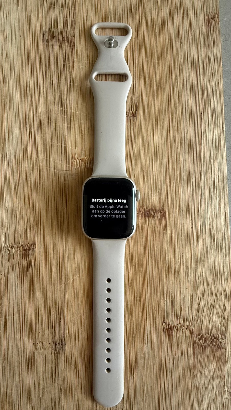 Apple watch 7 41 mm Nike Edition nieuwstaat, IOS, Ophalen of Verzenden, Zo goed als nieuw, Waterdicht