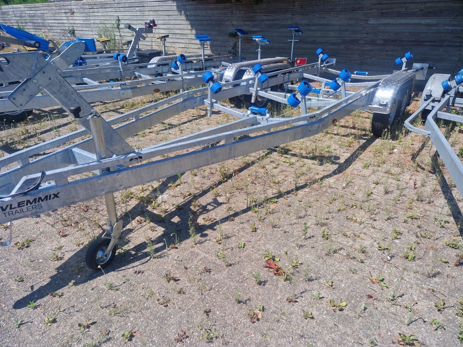 Vlemmix tandemas trailer type 2700/700+ wegklapbare LED, 1500 tot 3000 kg, 6 tot 9 meter, Overige typen, Nieuw