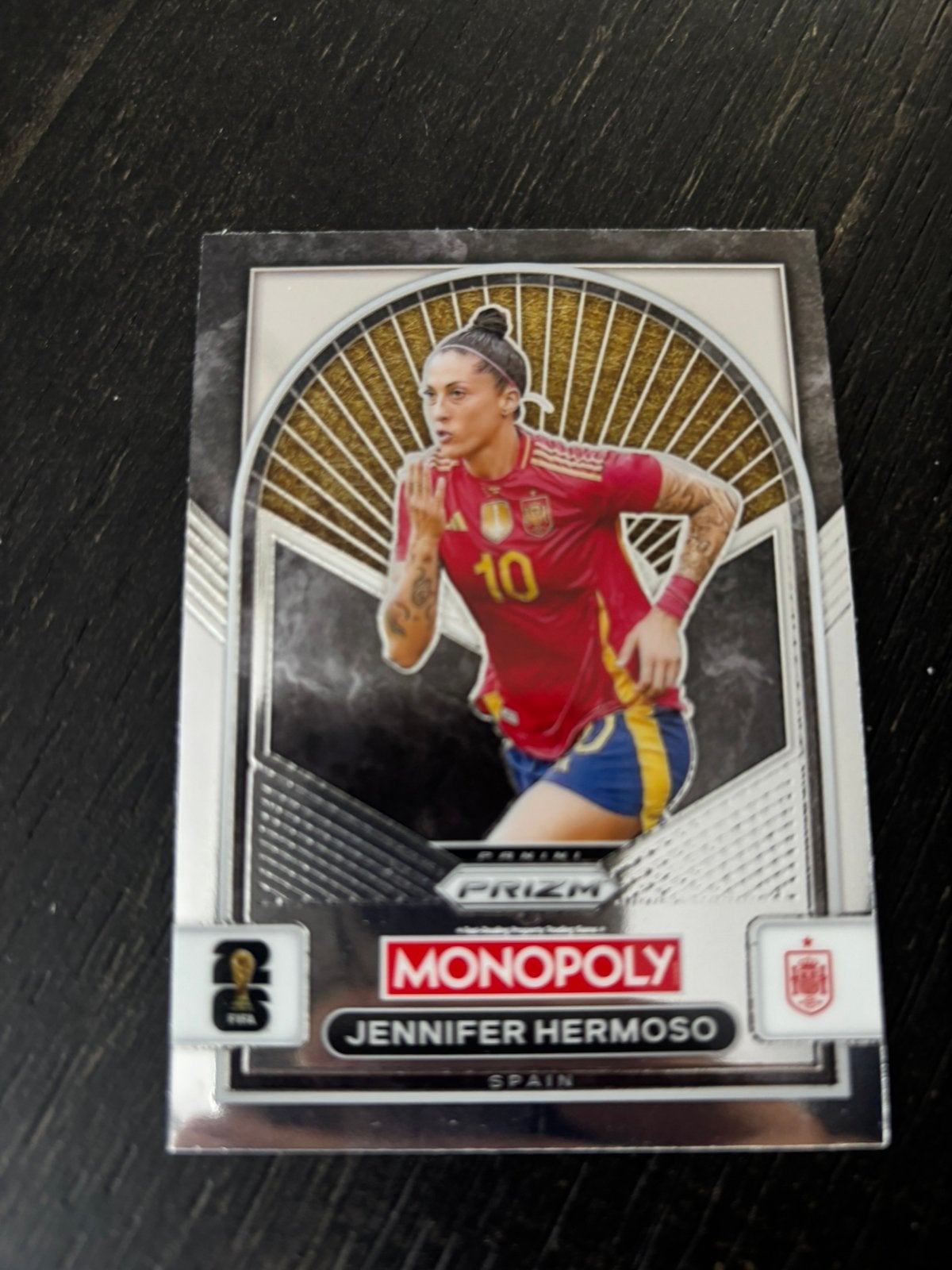 Panini Monopoly Prizm 2026 - Jennifer Hermoso #98, Verzenden, Nieuw, Buitenlandse clubs, Poster, Plaatje of Sticker