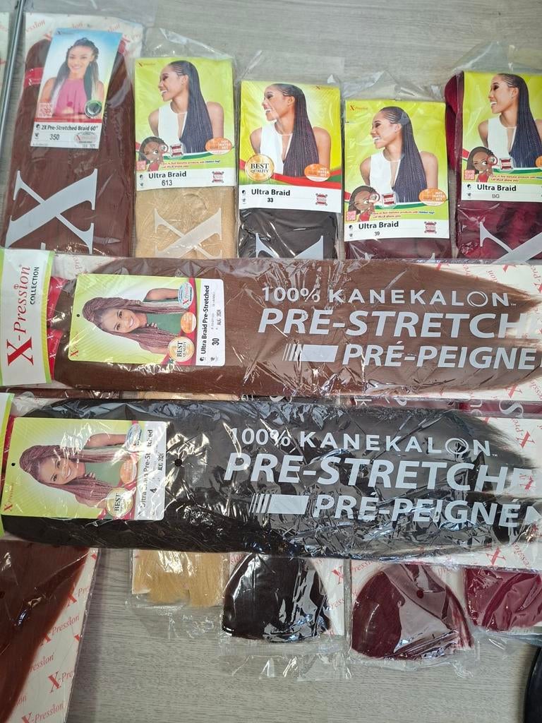 X-Pression Pre-Stretched Vlechten Haar, Ophalen of Verzenden, Nieuw, Pruik of Haarverlenging