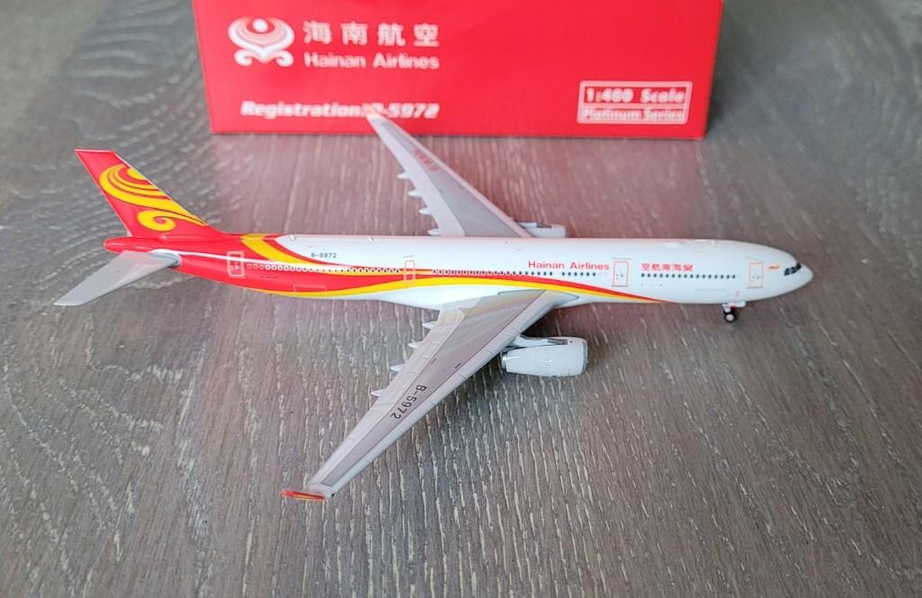Phoenix Airbus A330-300 Hainan Airlines schaal 1:400, Ophalen of Verzenden, Zo goed als nieuw, Schaalmodel