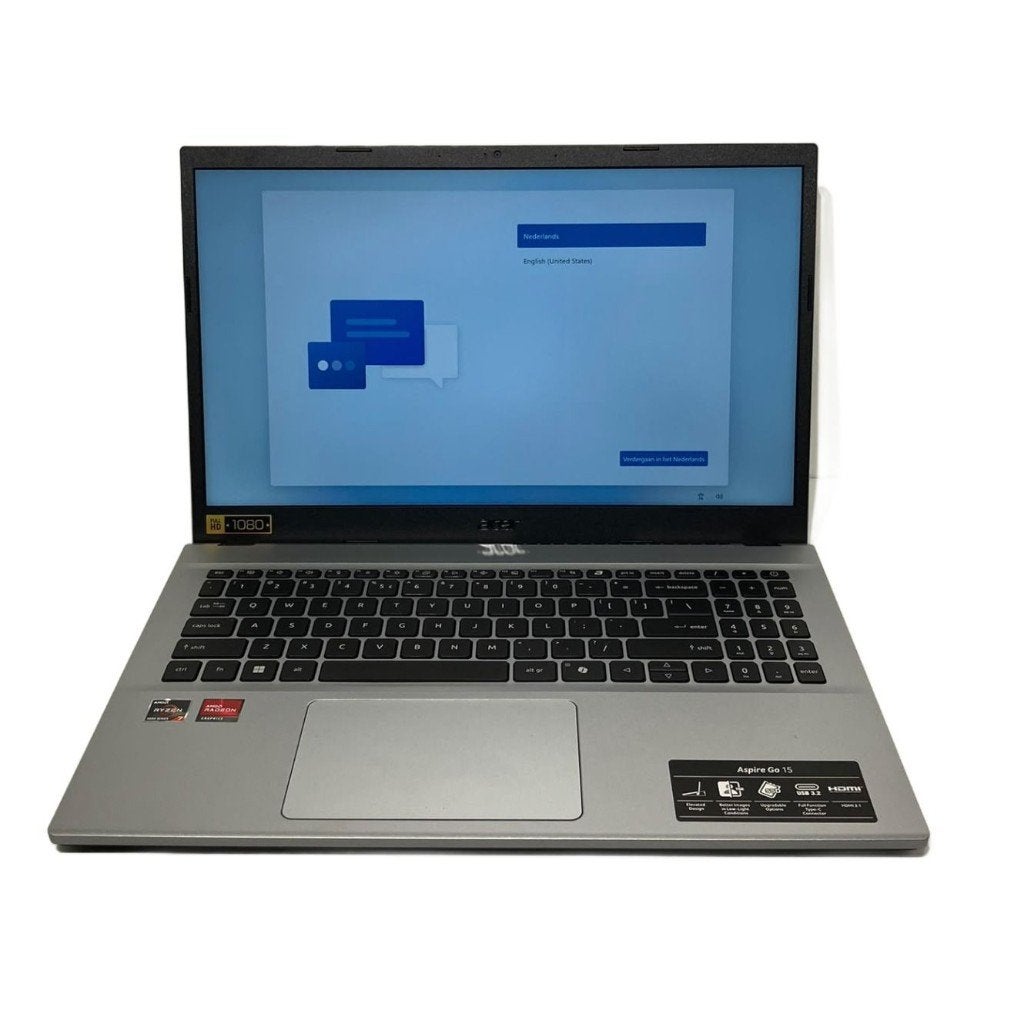Acer Aspire Go 15 AG15-42P-R6QL 15.6'' Ryzen 7 16GB/512GB, Computers en Software, Ophalen of Verzenden, Gebruikt, 15 inch, SSD