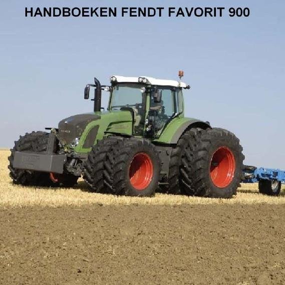 Handboeken Fendt trekker, Ophalen of Verzenden, Nieuw, Tractor en Landbouw
