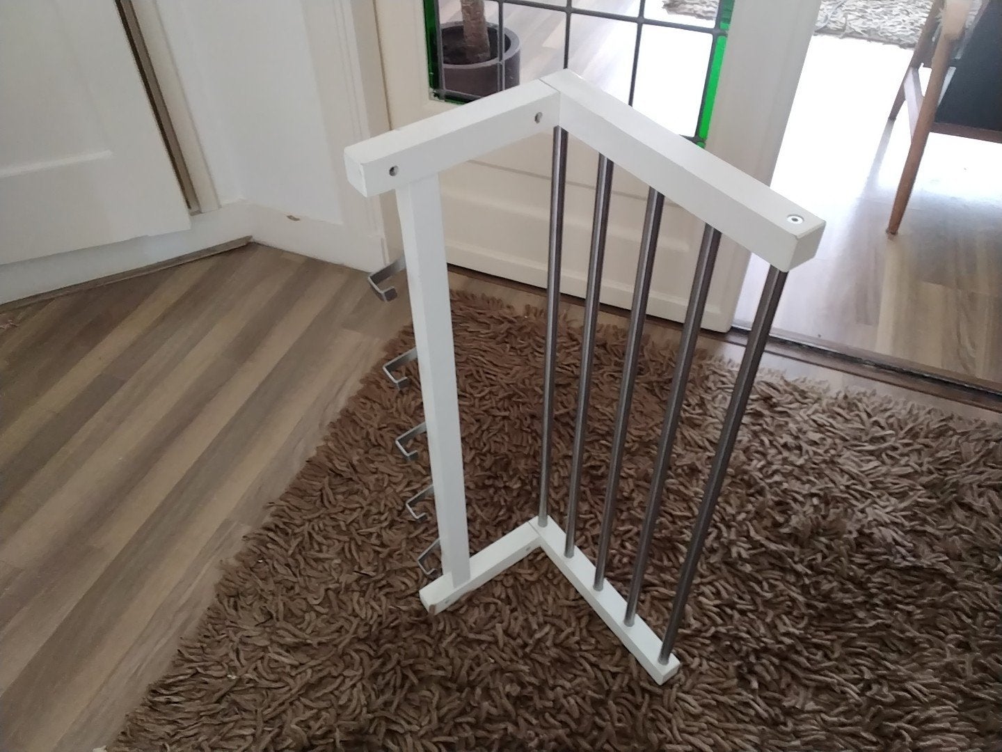 Kapstok wit TJUSIG IKEA, Huis en Inrichting, Woonaccessoires | Kapstokken, Zo goed als nieuw, Minder dan 100 cm, Hout, Ophalen