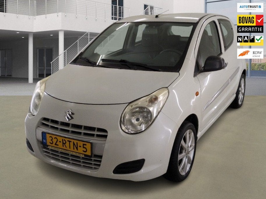 Suzuki Alto 1.0 Silver-line 1e Eigenaar 36.680 km +NAP NL-au, Auto's, Euro 5, Gebruikt, 200 kg, Leder en Stof