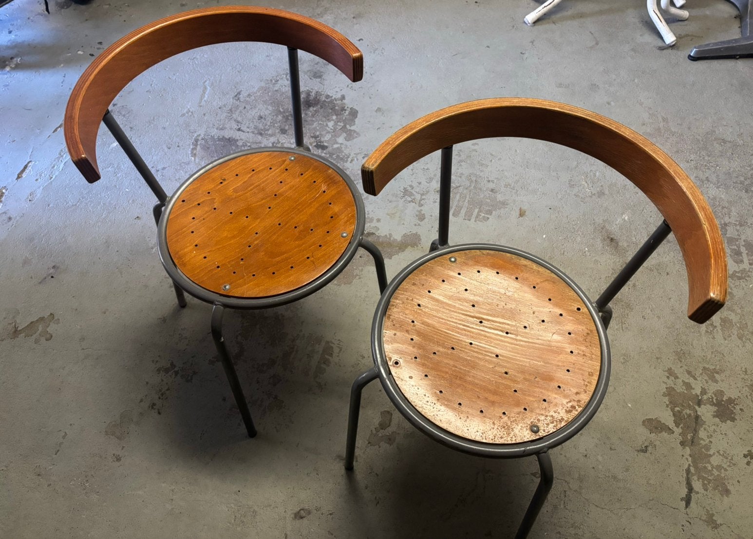 2 vintage stoeltjes te koop!, Ophalen