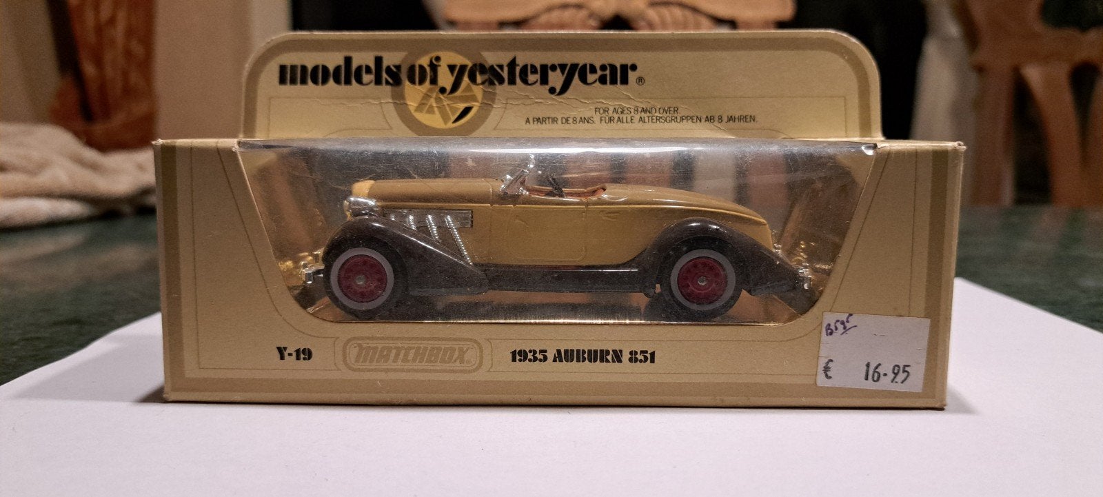 auburn 851 1935 1:43, Ophalen of Verzenden, Auto, Matchbox
