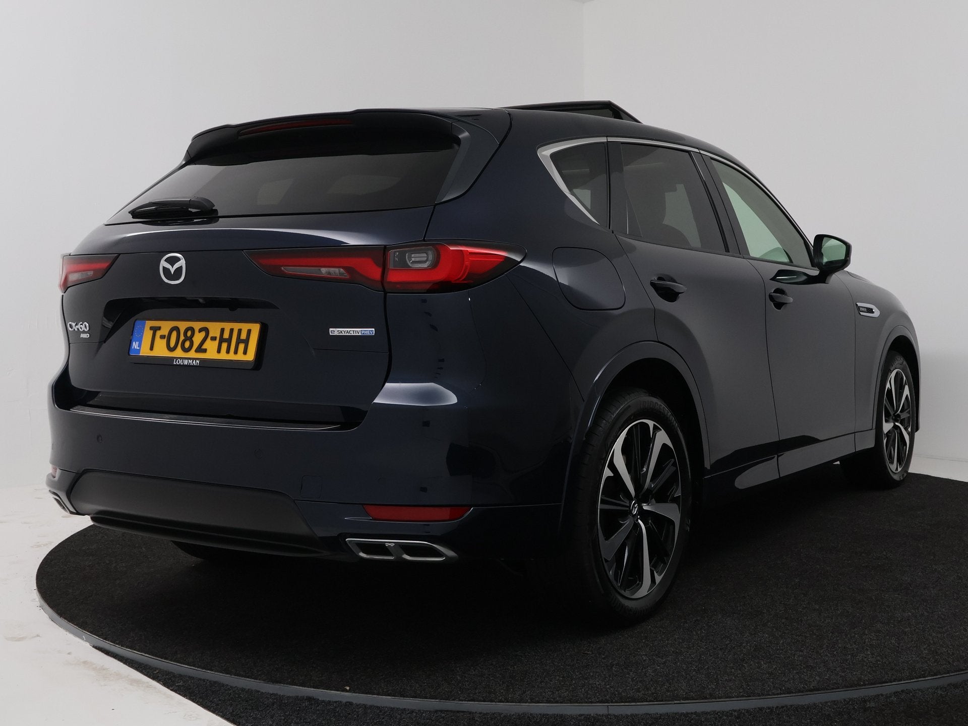 Mazda CX-60 2.5 e-SkyActiv PHEV Takumi | Schuifdak | BOSE |, Auto's, Mazda, Automaat, Euro 6, 4 cilinders, Blauw
