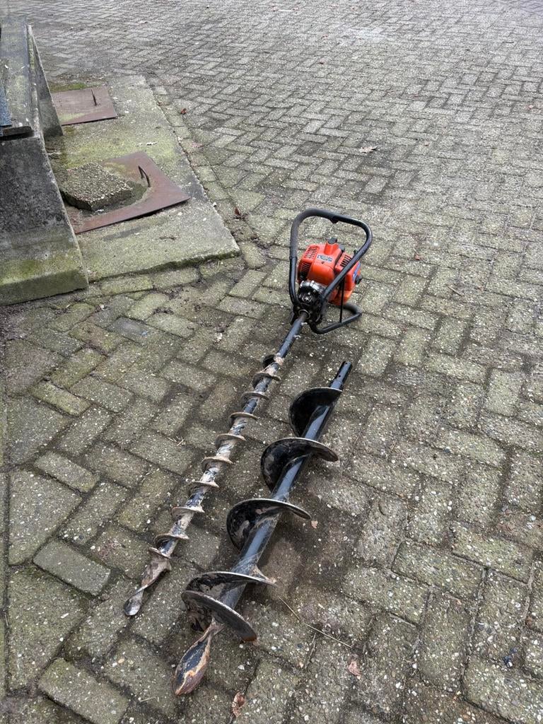 Palen boor, Ophalen, Gebruikt