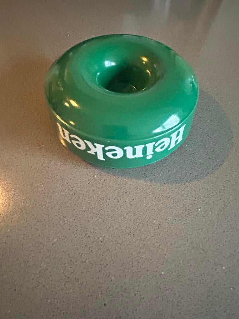 Vintage Heineken asbak, Ophalen of Verzenden, Gebruikt, Gebruiksvoorwerp