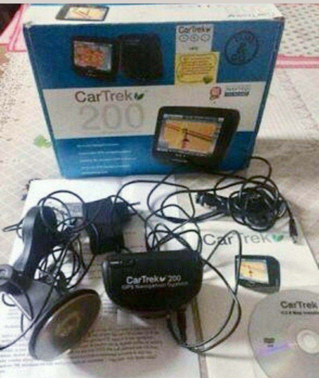 Auto navigate  car trek, Ophalen, Gebruikt