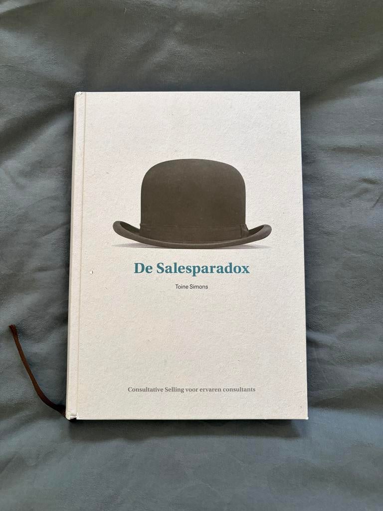 Boek: De Salesparadox - Consultative Selling, Ophalen of Verzenden, Zo goed als nieuw, Economie en Marketing
