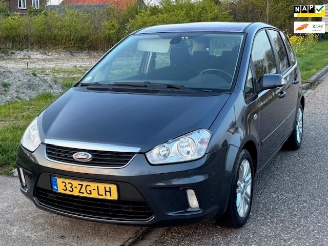 Ford C-Max 1.6-16V Ghia ECC Audio-CD/MP3 Electric pakket Cru, Voorwielaandrijving, 1596 cc, Gebruikt, Zwart