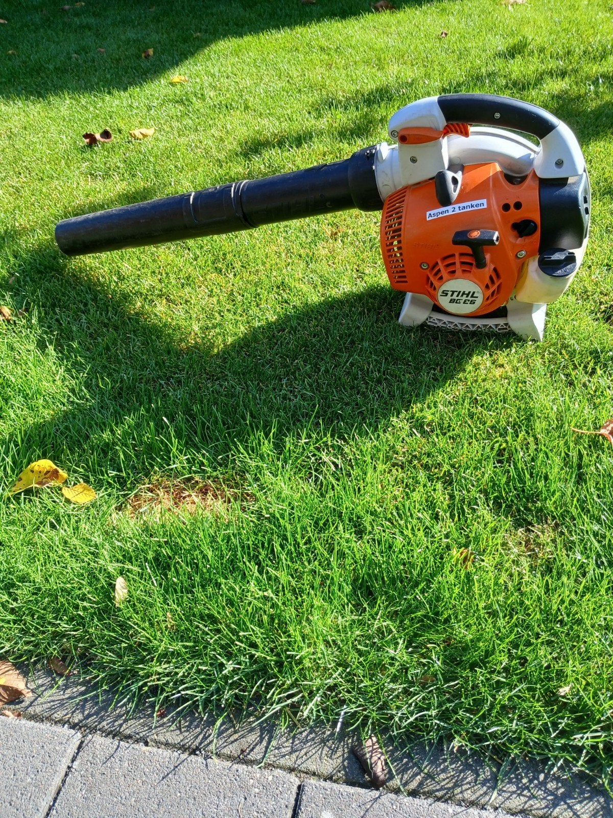 Stihl BG 86 Bladblazer - Nagekeken en Onderhouden, Tuin en Terras, Handgedragen, Ophalen of Verzenden, Zo goed als nieuw, Stihl