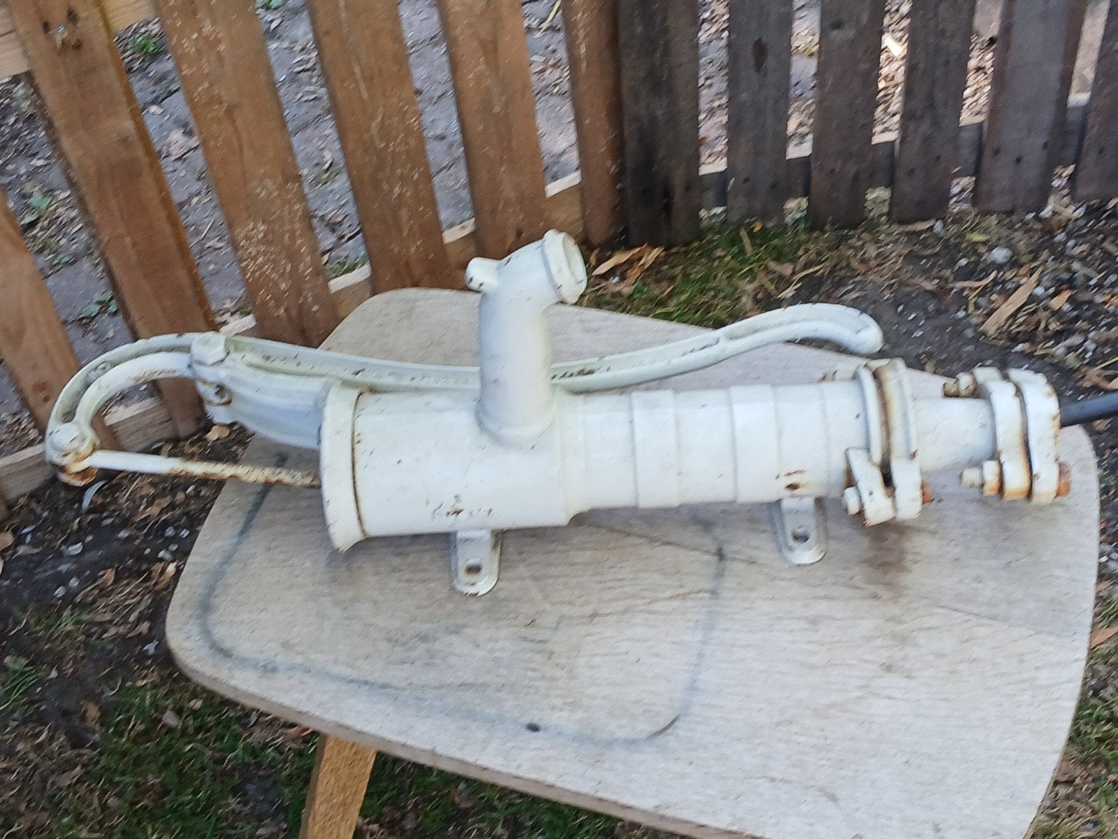 Antieke gietijzeren waterpomp - Decoratief, Ophalen of Verzenden, Gebruikt