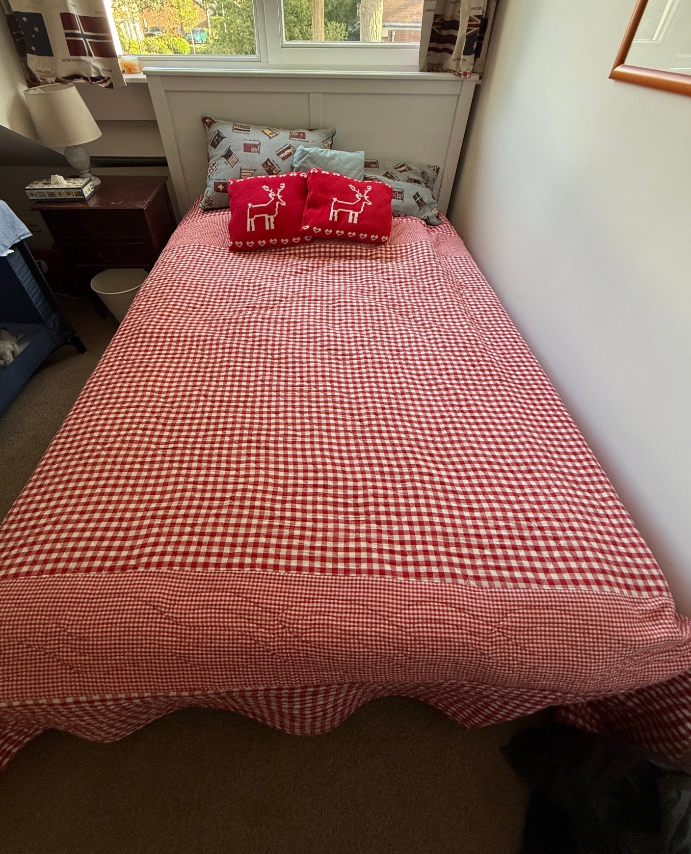 Leuk bed 140x200cm, Huis en Inrichting, Ophalen, Gebruikt, Tweepersoons, 140 cm