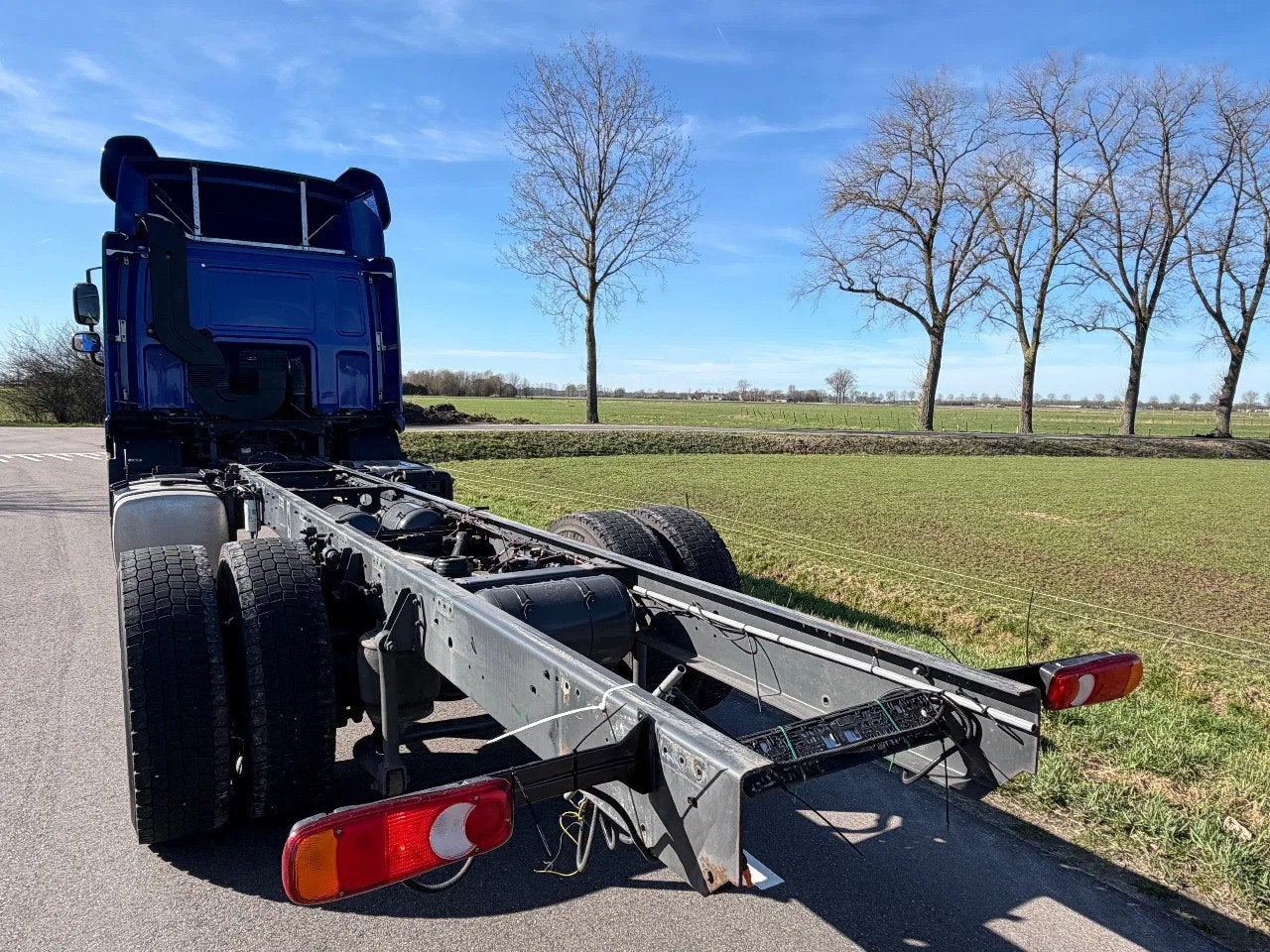 DAF CF 250 CF250.19 EURO6. Chassic cabine (bj 2017), Automaat, Achterwielaandrijving, Euro 6, 234 pk