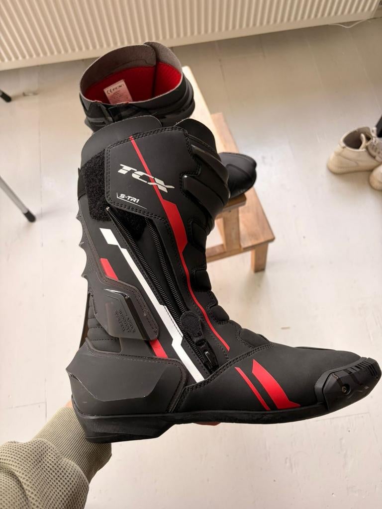 Motor laarzen TCX S-TR1 maat 43 praktisch nieuw, Motoren, Kleding | Motorkleding, Ophalen of Verzenden, Nieuw zonder kaartje, Laarzen