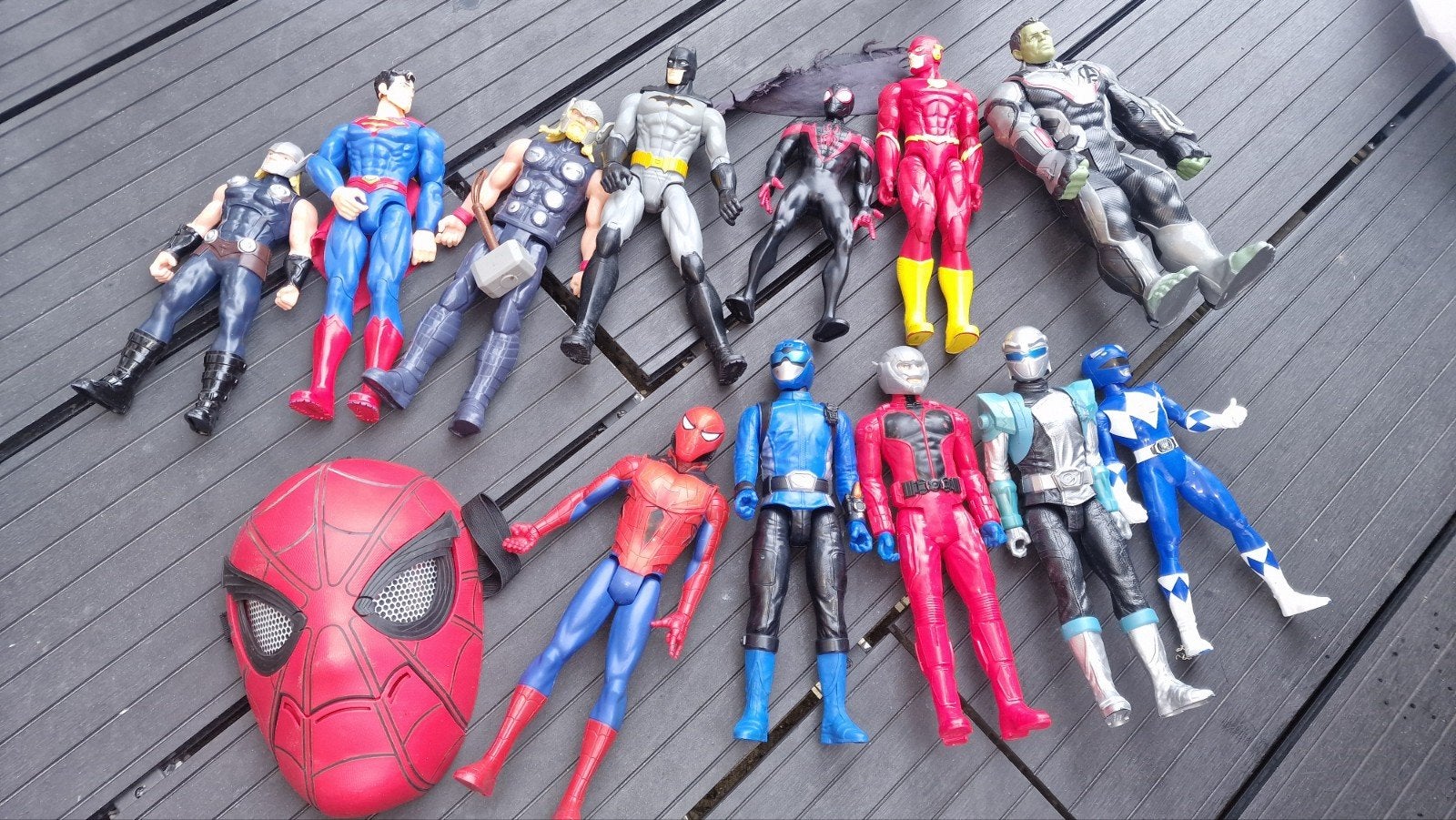Marvel collectie  met masker, Ophalen of Verzenden
