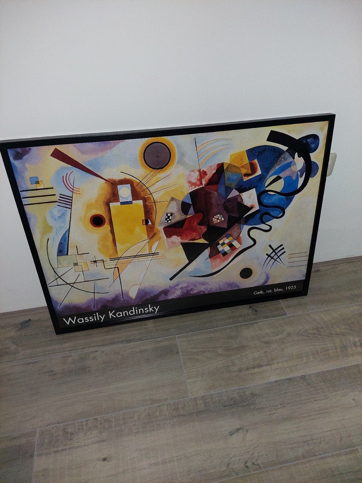 Poster in frame van Kandinsky, Ophalen, Zo goed als nieuw, Foto of Poster