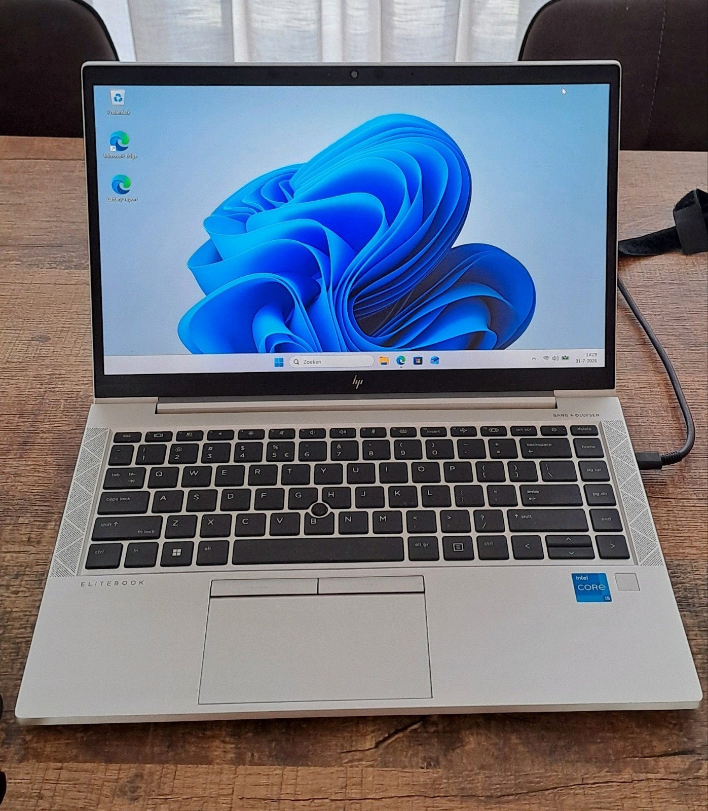 Hp Elitebook 840 G8 #  i5 11e generatie, 2 tot 3 Ghz, Qwerty, 8 GB, 14 inch