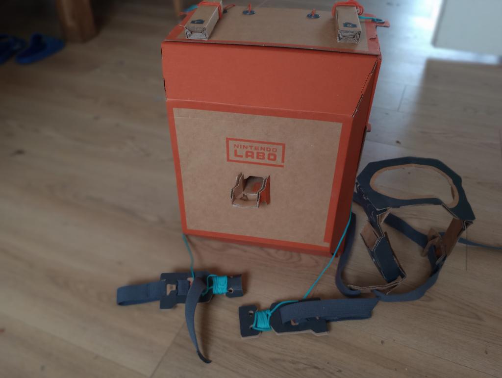 Nintendo labo met videogame card voor Switch, Gebruikt, 1 speler, Racen en Vliegen, Ophalen of Verzenden