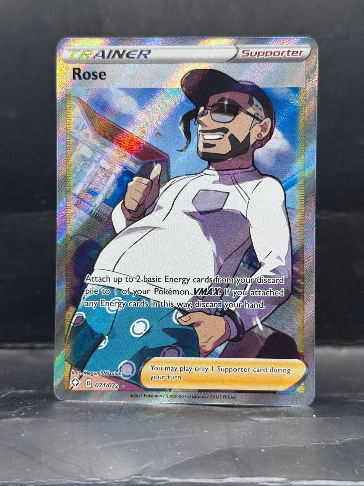 Pokemon Shining Fates - Rose 071/072, Hobby en Vrije tijd, Verzamelkaartspellen | Pokémon, Ophalen of Verzenden, Zo goed als nieuw
