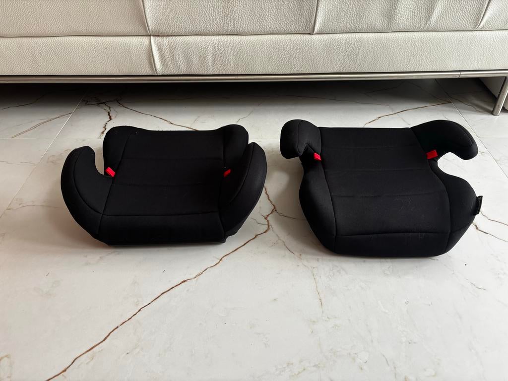 2x Bebies First Zitverhoger Topo Isofix - Zwart, Kinderen en Baby's, Autostoeltjes, Gebruikt, 22 t/m 36 kg, Isofix, Ophalen