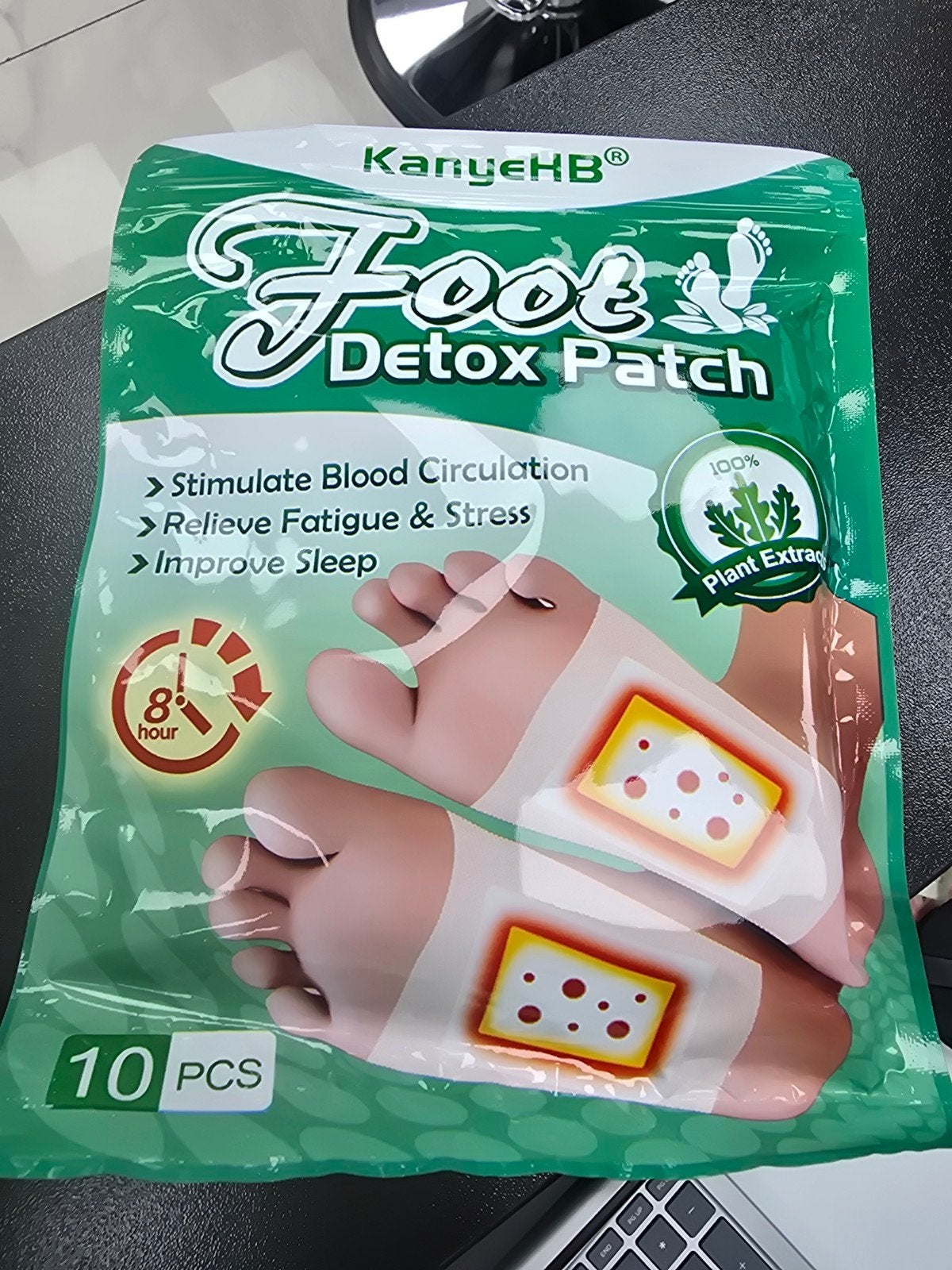 KanyeHB Voet Detox Pleisters - 10 stuks, Ophalen, Nieuw, Overige typen