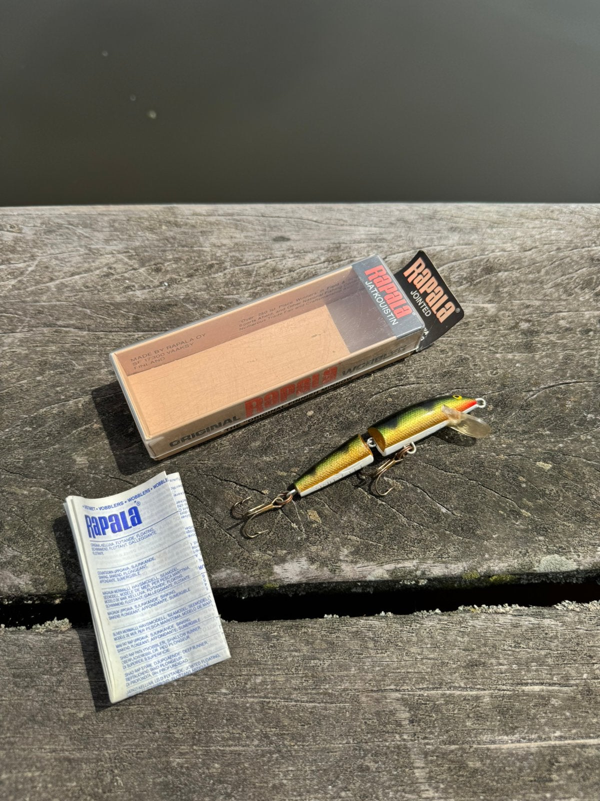 Rapala original floating 11 gfr + Rapala jointed jatkouistin, Ophalen, Zo goed als nieuw, Overige typen