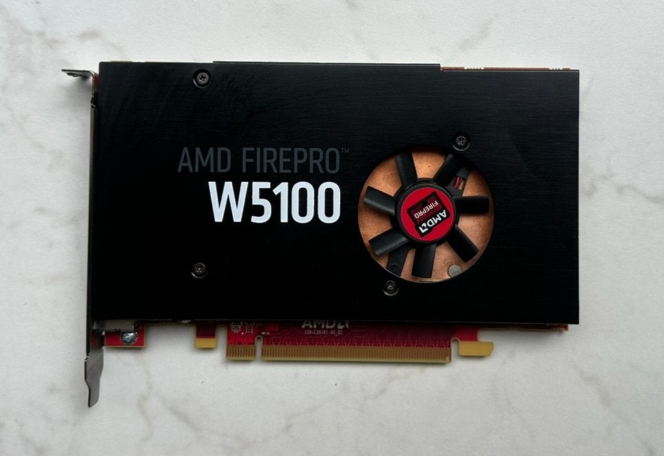 Firepro W5100 / 4GB / 4x DisplayPort / Werkt perfect!, PCI-Express 3, DisplayPort, Ophalen of Verzenden, GDDR5