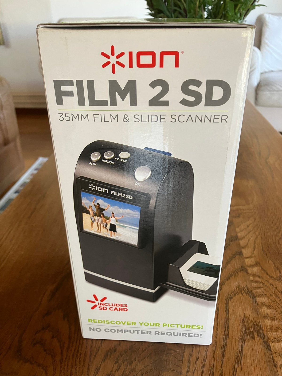Ion Film 2SD 35 mm film & slids scanner, Ophalen of Verzenden, Zo goed als nieuw