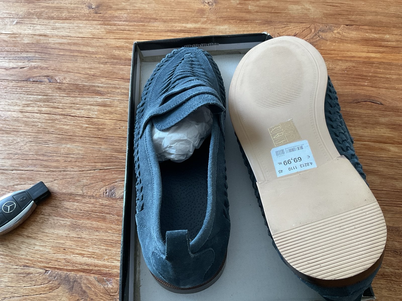 Nieuwe Sacha Loafers - Maat 44, Ophalen of Verzenden, Nieuw, Blauw, Loafers