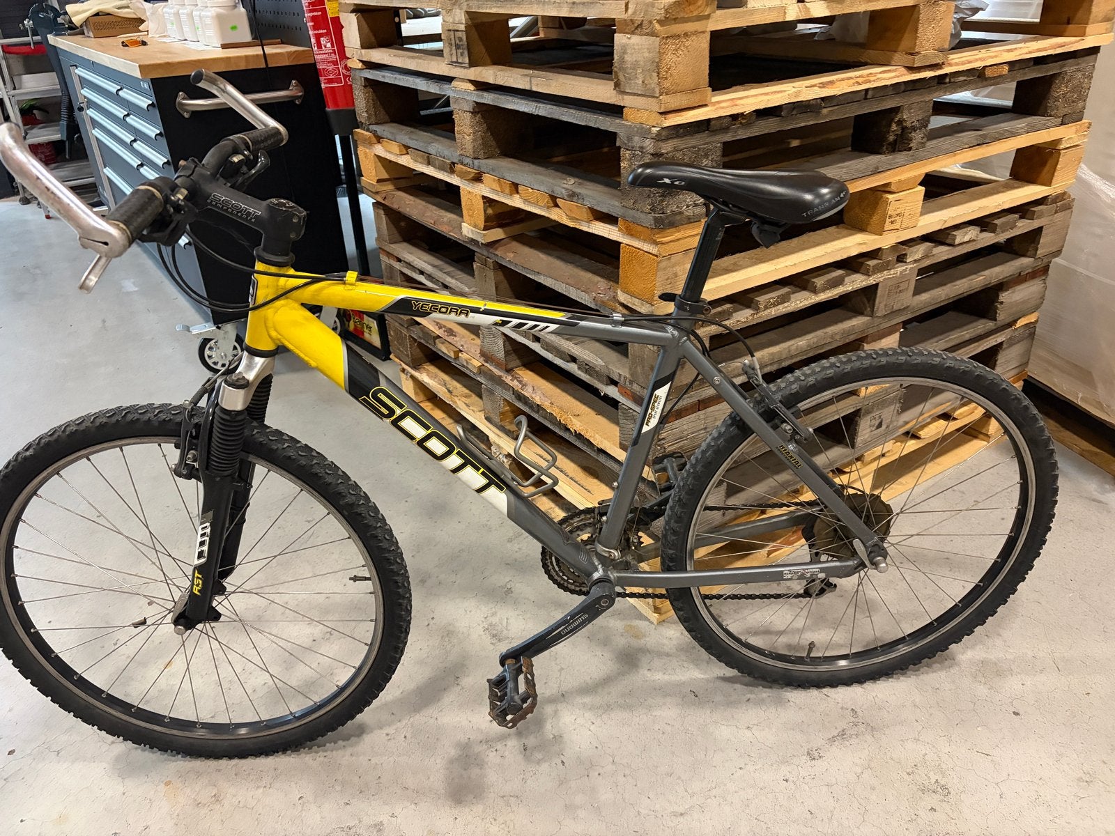 Scott Yecora 30 Mountainbike - Geel/Grijs, Gebruikt, Hardtail, 53 tot 57 cm, Ophalen
