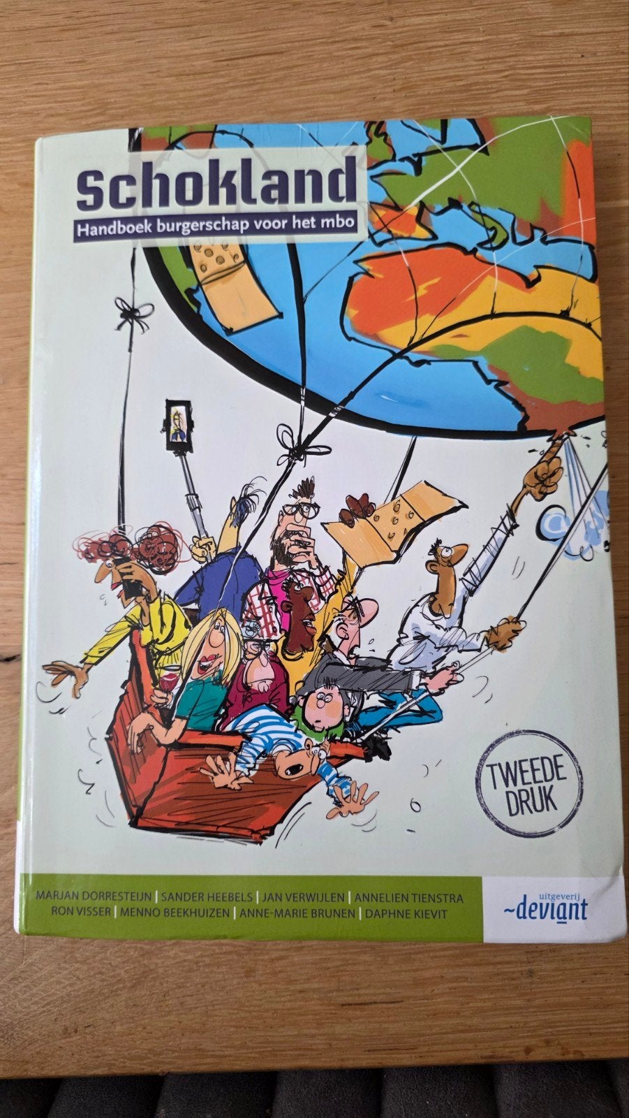Schokland: Handboek burgerschap voor het mbo (Tweede druk), Boeken, Marjan Dorresteijn, Sander Heebels, Jan Verwijlen e.a., Ophalen of Verzenden