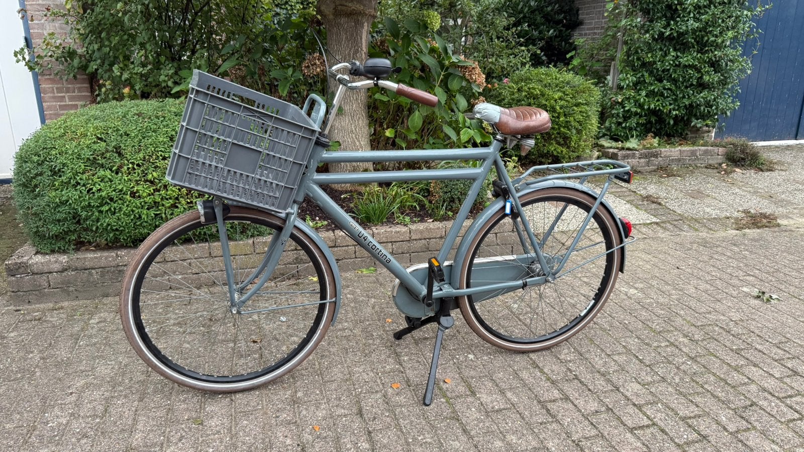 Cortina U4 heren transportfiets, Terugtraprem, Gebruikt, Versnellingen, 65 cm of meer
