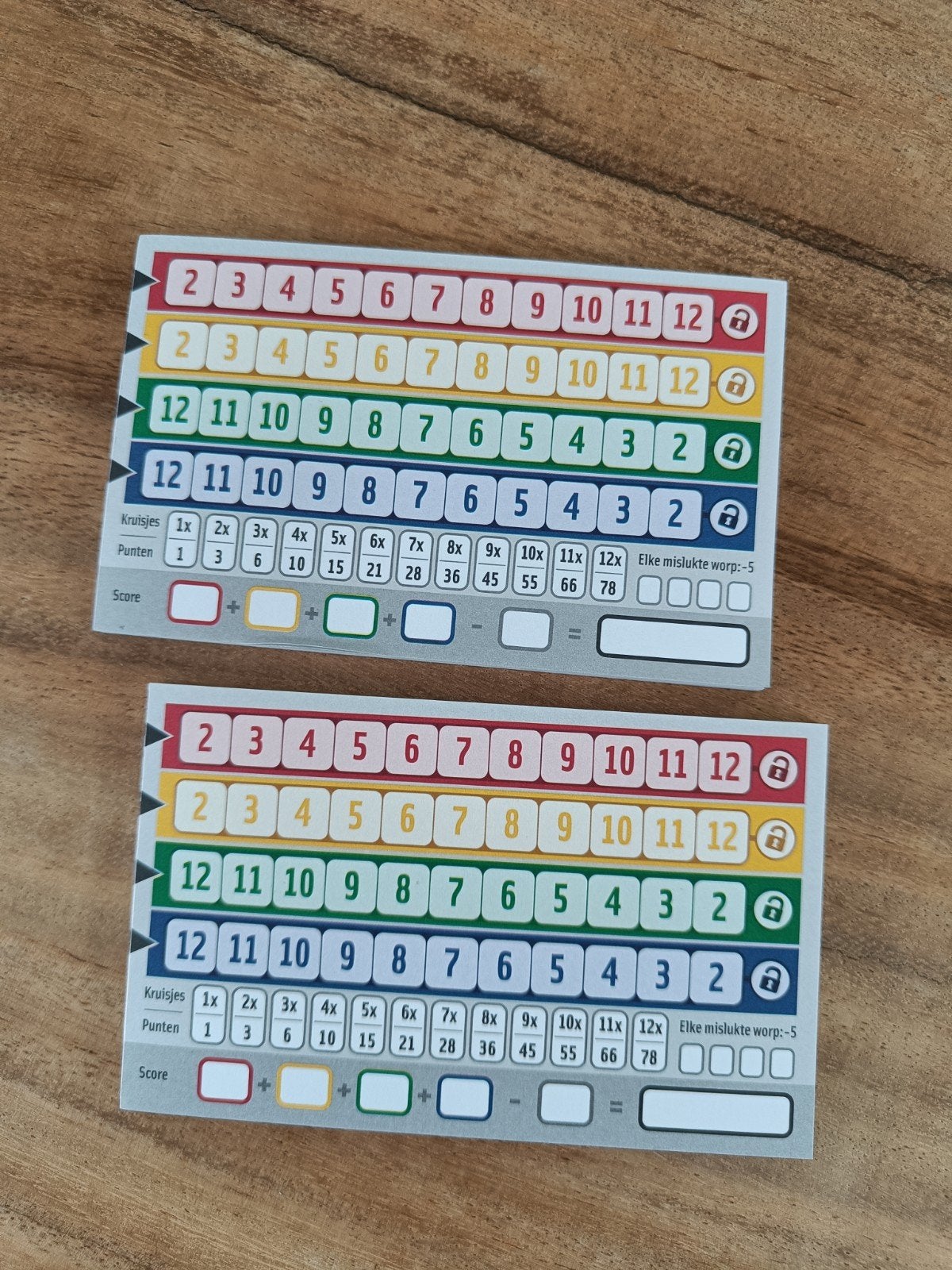 Qwixx Scoreblokken Nieuw, Ophalen of Verzenden, Nieuw