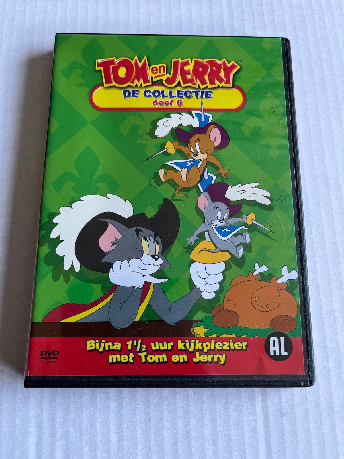 Tom en Jerry De Collectie Deel 6 DVD, Cd's en Dvd's, Dvd's | Tekenfilms en Animatie, Gebruikt, Amerikaans, Animatie, Alle leeftijden