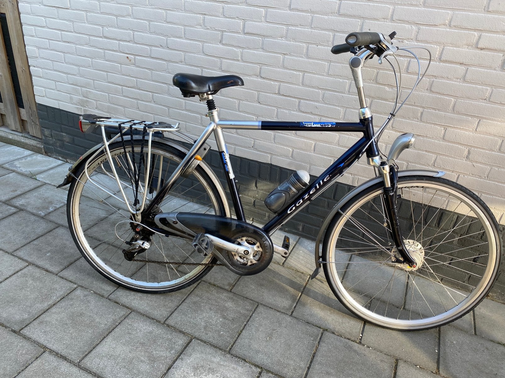 Gazelle medeo, Fietsen en Brommers, Fietsen | Heren | Herenfietsen, Ophalen, Versnellingen, Zo goed als nieuw, 57 tot 61 cm