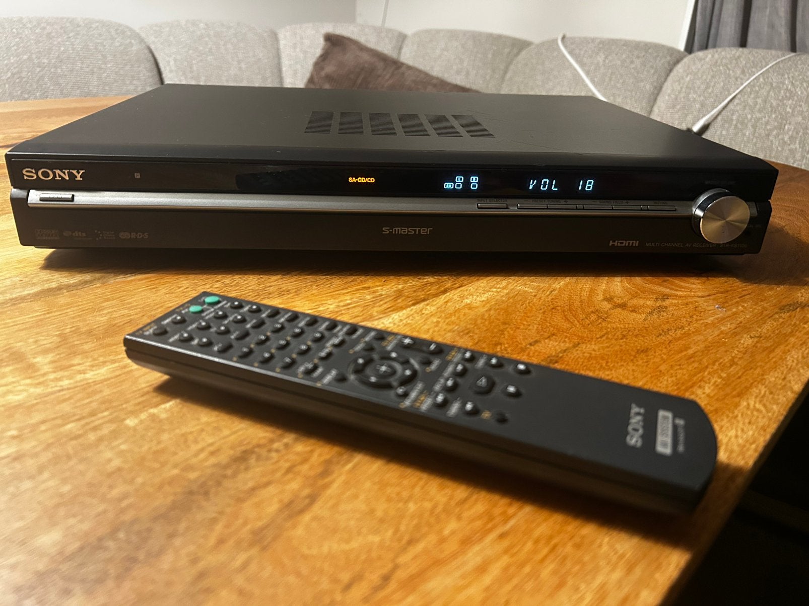 Sony versterker / AV receiver STR-KS1100 + afstandsbediening