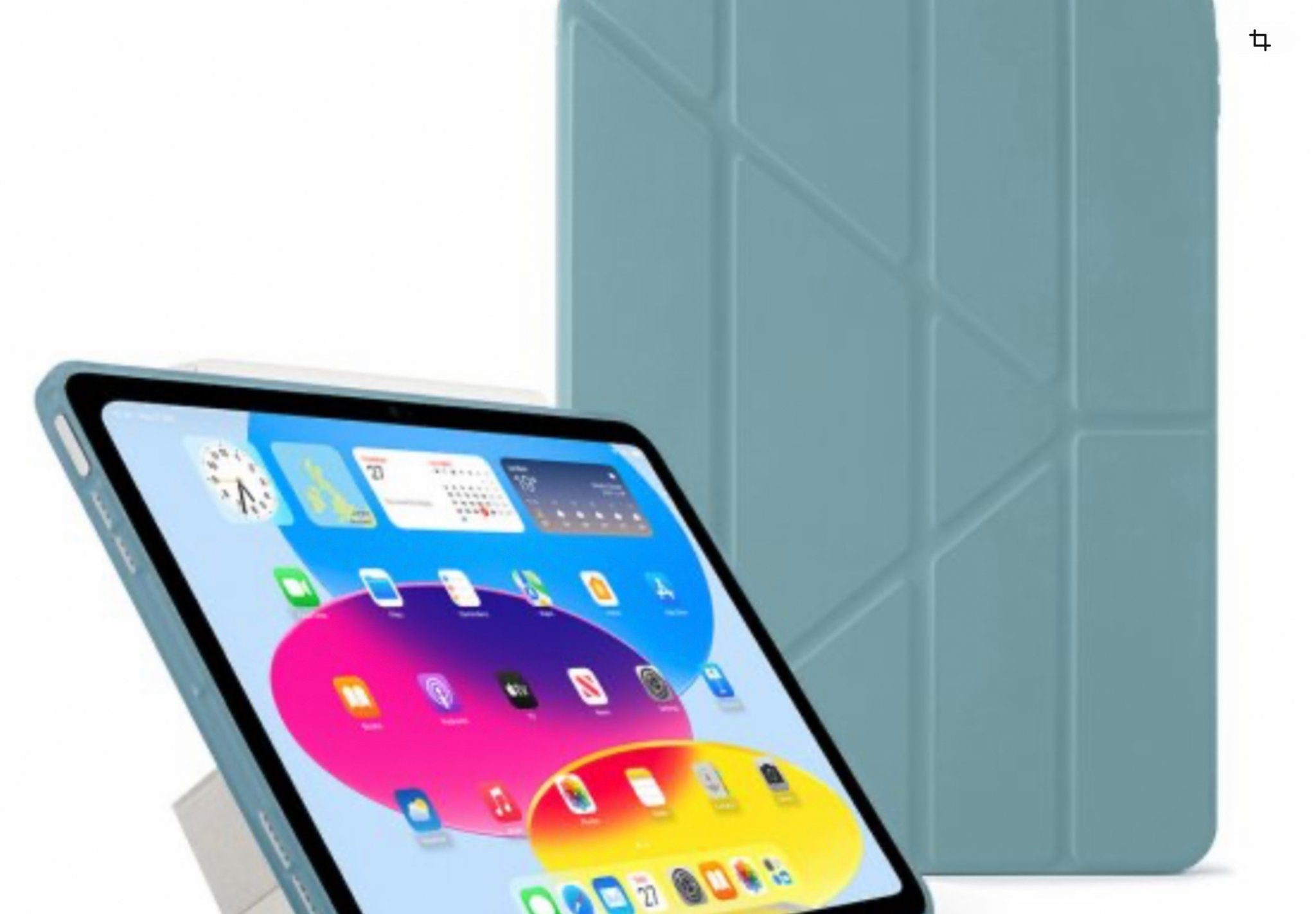 Nieuwe iPad hoes 11 inch Azuurblauw in originele verpakking, Computers en Software, Apple iPads, Ophalen of Verzenden, Nieuw, 11 inch