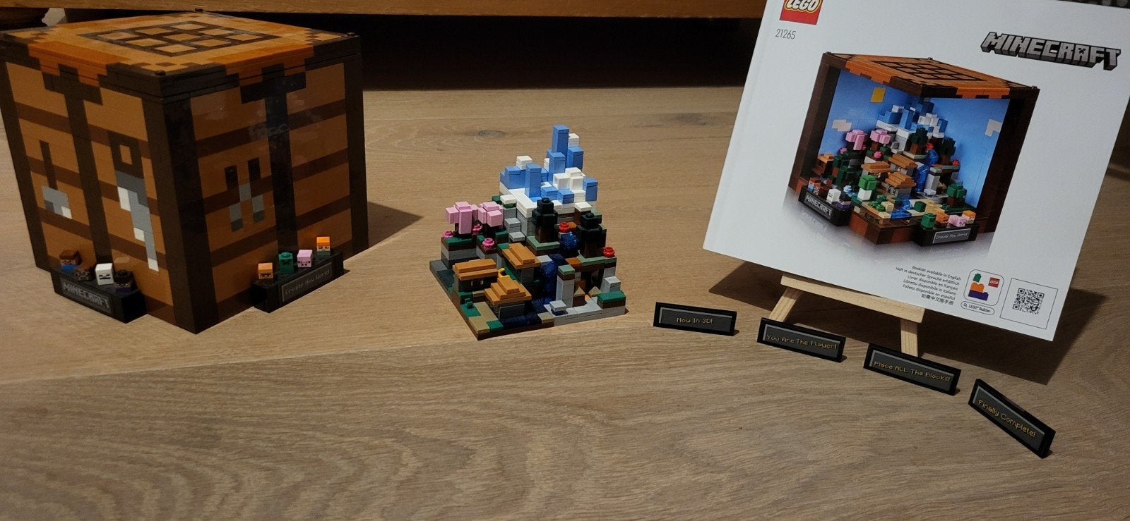 LEGO Minecraft 21265 The Crafting Table, Minecraft, Lego, Compleet, Ophalen of Verzenden