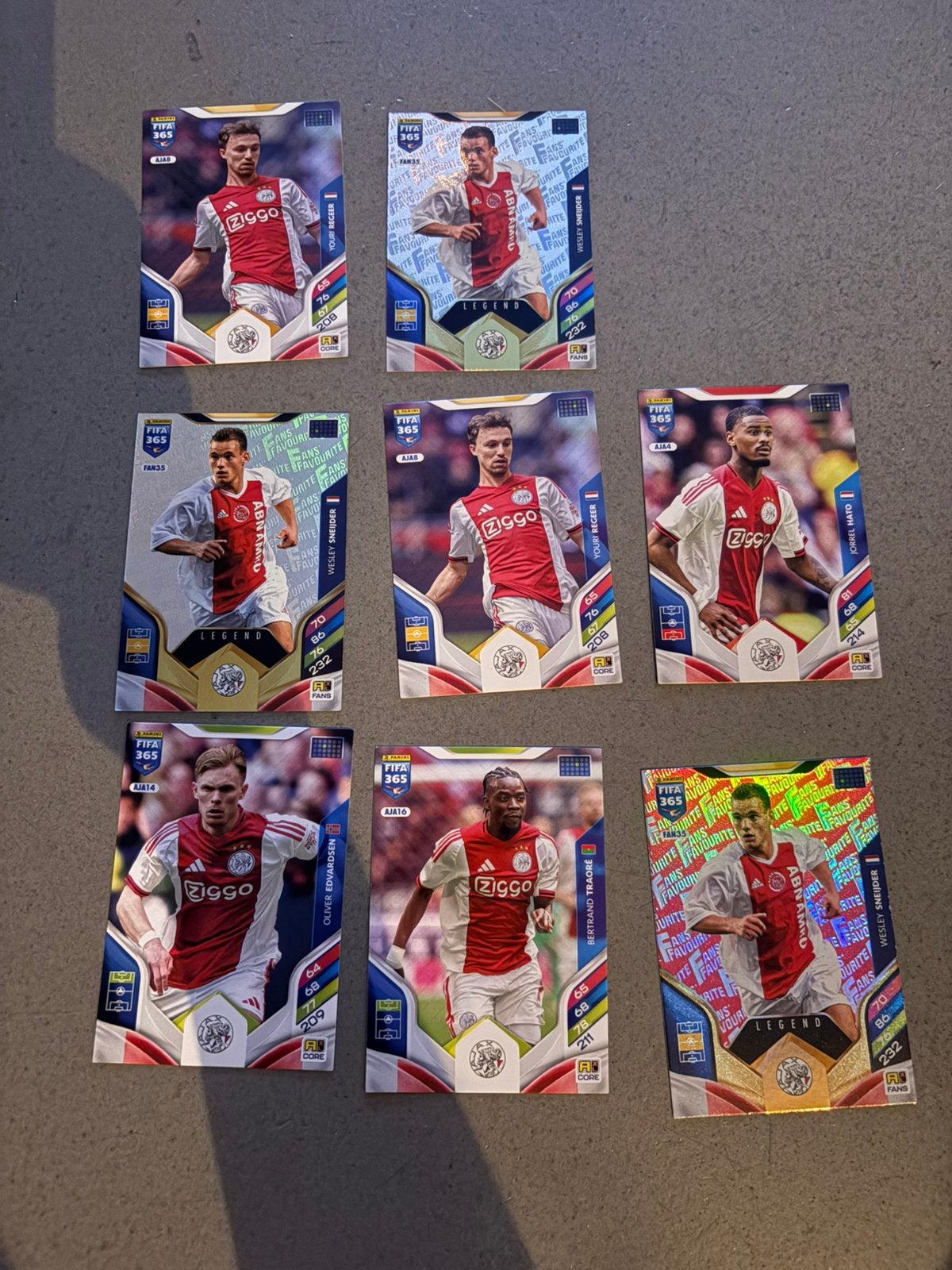 FIFA 365 Adrenalyn 2026 Voetbalkaarten - Ajax Spelers, Verzenden, Nieuw, Ajax, Spelerskaart
