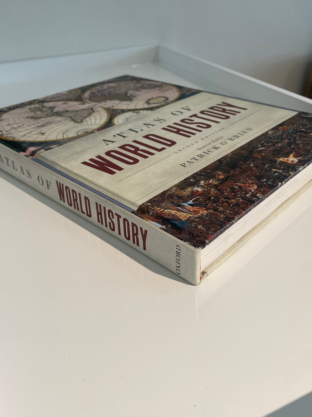 Atlas van de Wereldgeschiedenis - Patrick O'Brien, Ophalen of Verzenden, 20e eeuw of later, Zo goed als nieuw, Overige gebieden