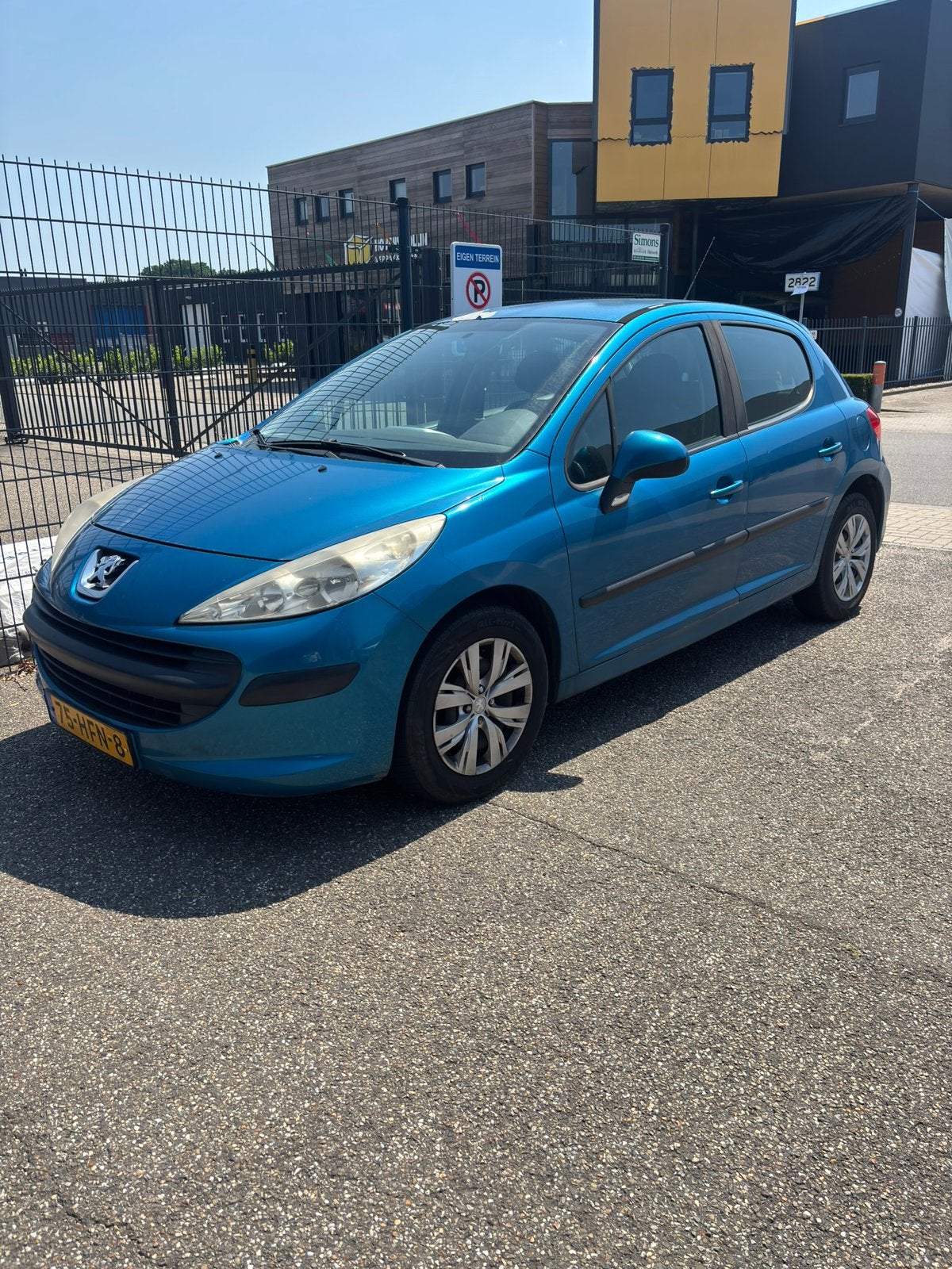 Peugeot 207 1.4 VTI 16V 5DRS 2008 Blauw, Auto's, Voorwielaandrijving, Origineel Nederlands, Handgeschakeld, 16 km/l