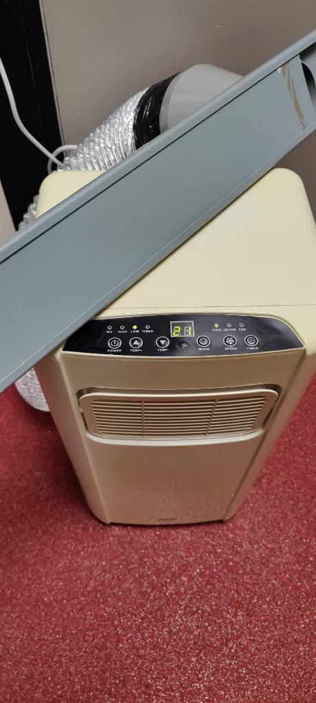 Airco (mobiele), Gebruikt, Timer, Minder dan 60 m³, 3 snelheden of meer